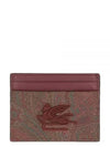 Paisley Card Wallet Brown - ETRO - BALAAN 2