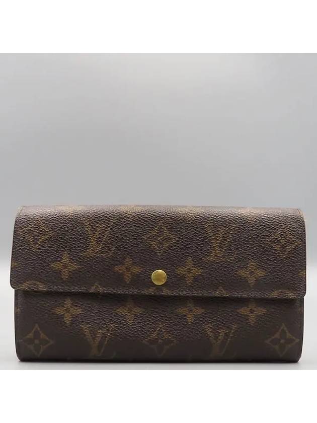 M61734 long wallet - LOUIS VUITTON - BALAAN 1