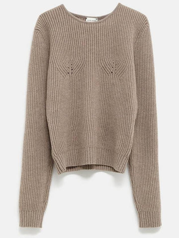 Sculpted Rib-Knit Sweater - MAGDA BUTRYM - BALAAN 1