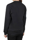 Box Logo Crew Neck Cotton Sweatshirt Black - MSGM - BALAAN 5