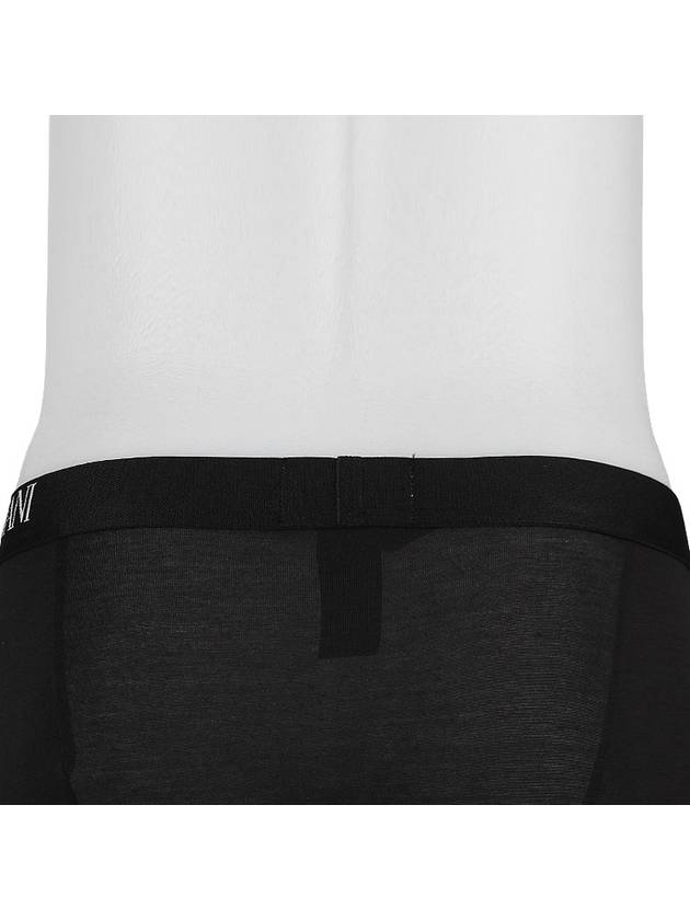 Men's Boxer Trunk Briefs 3 Pack Black - EMPORIO ARMANI - BALAAN 11