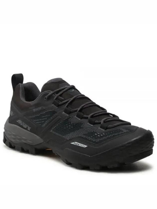 Men's Ducan Low Gore-Tex Low Top Sneakers Black - MAMMUT - BALAAN 1