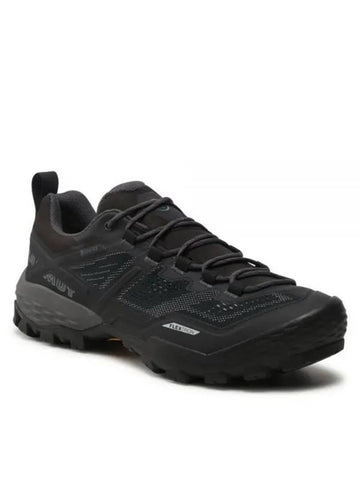 Men's Ducan Low Gore-Tex Low Top Sneakers Black - MAMMUT - BALAAN 1