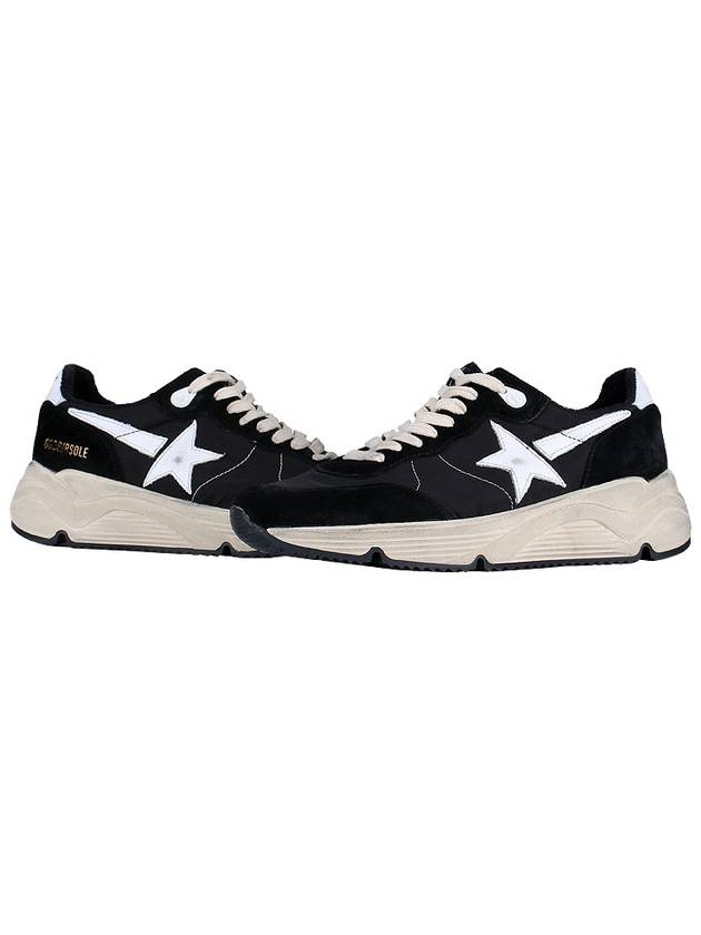 Men's Running Sole Low Top Sneakers Black - GOLDEN GOOSE - BALAAN 3