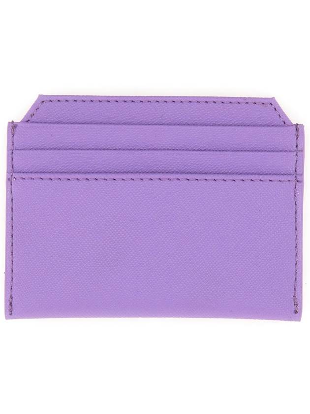 ORB Logo Card Wallet Purple - VIVIENNE WESTWOOD - BALAAN 3