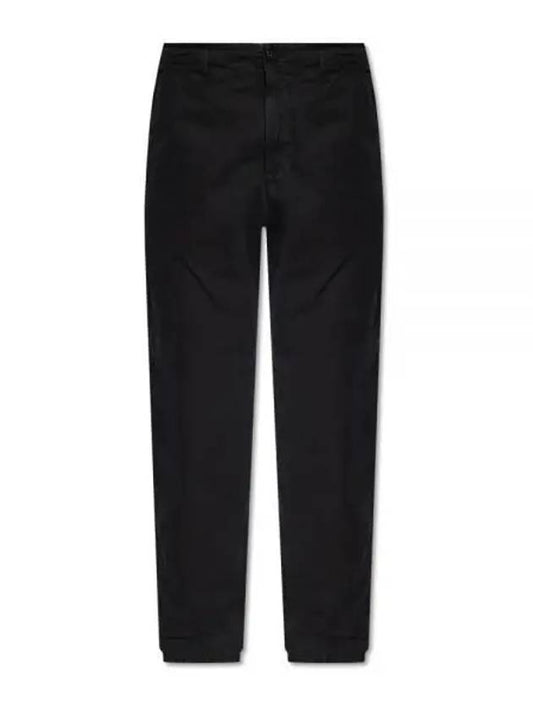 Compass Motif Straight Pants Black - STONE ISLAND - BALAAN 2