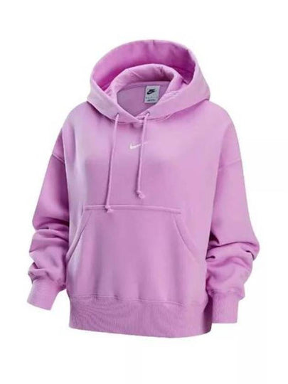 NSW Phoenix Fleece Oversized Pullover Hoodie Beyond Pink - NIKE - BALAAN 2