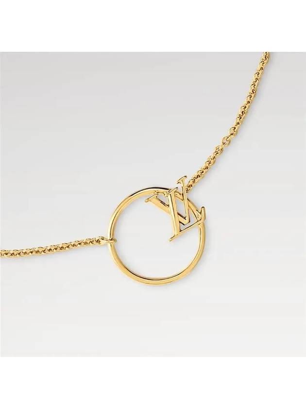 LV Eclipse Necklace Gold - LOUIS VUITTON - BALAAN 3