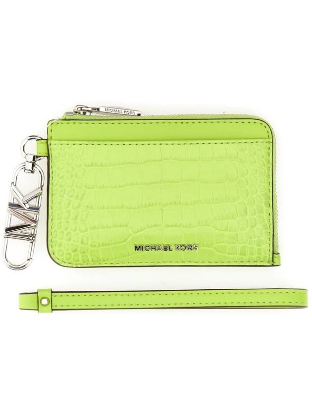 Michael Kors Leather Credit Card Holder - MICHAEL KORS - BALAAN 3