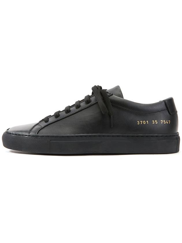 Original Achilles Low Top Sneakers Black - COMMON PROJECTS - BALAAN 5