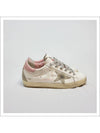 Superstar White Pink Heel Tab Sneakers - GOLDEN GOOSE - BALAAN 6