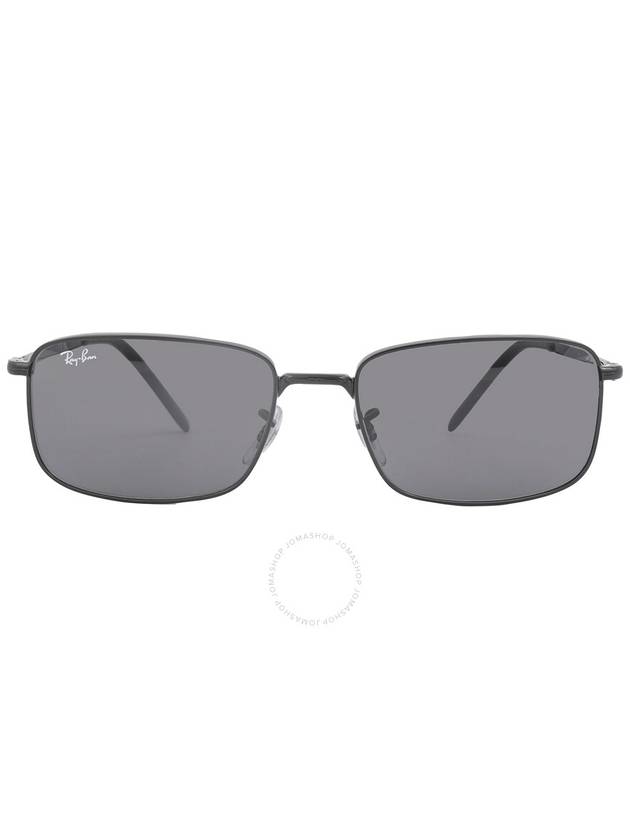 Eyewear Tinted Lens Rectangle Sunglasses Black - RAY-BAN - BALAAN 2