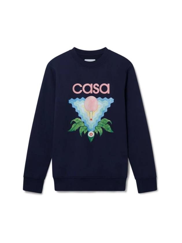 Memphis Icon Sweatshirt Navy - CASABLANCA - BALAAN 1