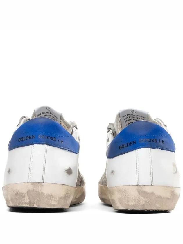 Superstar Low Top Sneakers Blue Red White - GOLDEN GOOSE - BALAAN 5