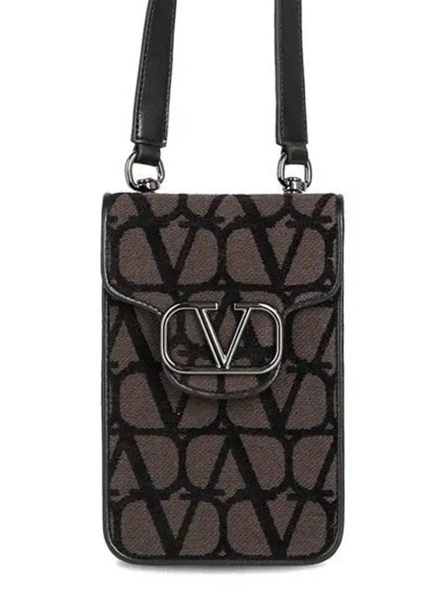 Toile Iconographe V Logo Cross Bag Brown - VALENTINO - BALAAN 2