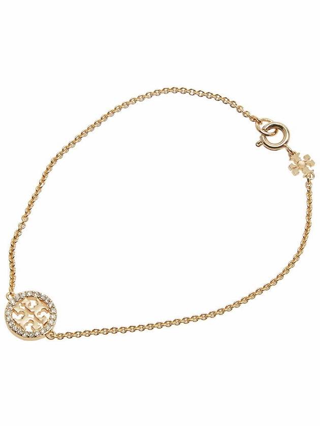 Miller Pave Chain Bracelet Gold - TORY BURCH - BALAAN 10