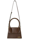 Le Grand Chiquito Large Signature Tote Bag Midnight Brown - JACQUEMUS - BALAAN 8