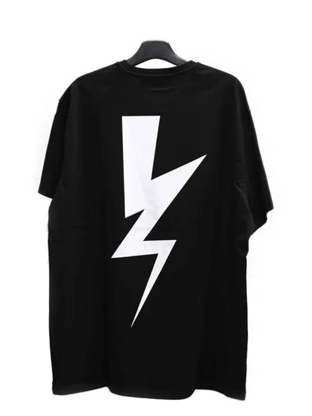 Bolt Short Sleeve T-Shirt Black - NEIL BARRETT - BALAAN 7