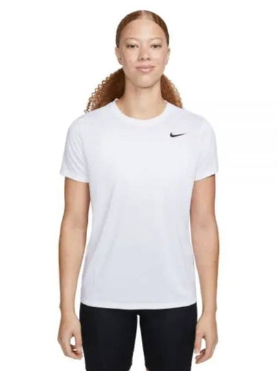 Women's Dri Fit Short Sleeve T-Shirt White - NIKE - BALAAN 2