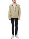 Quilted Nylon Frontal Logo Patch Jacket Canvas - MAISON KITSUNE - BALAAN 4