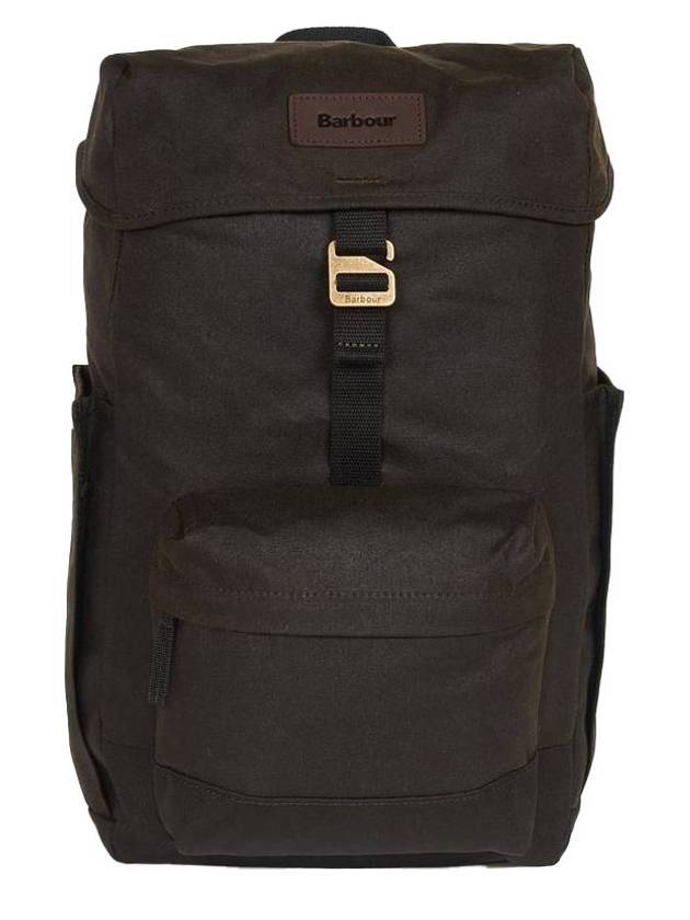 Essential Wax Backpack Olive - BARBOUR - BALAAN 1