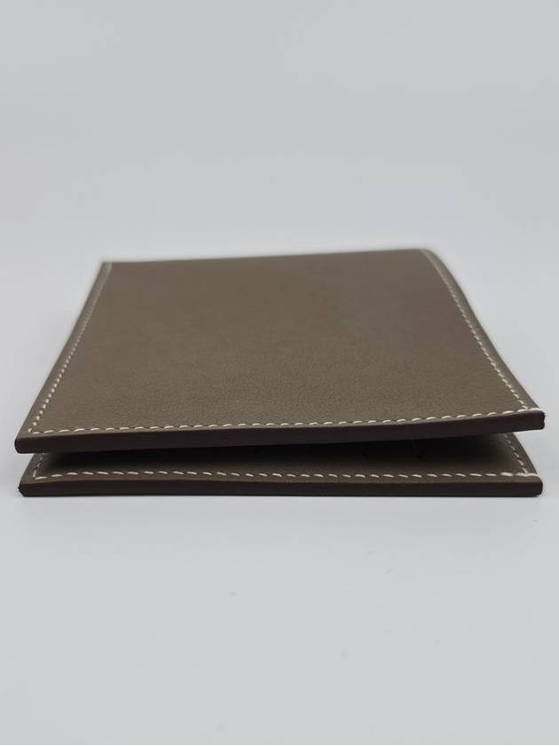 Citizen Twill Compact Card Wallet Brown - HERMES - BALAAN 10