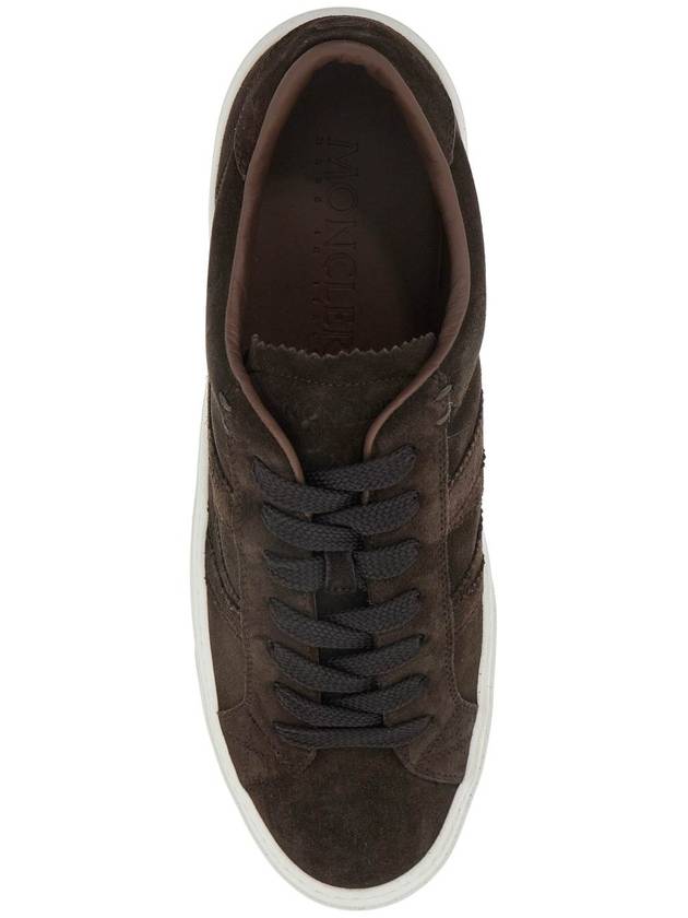 low top sneakers brown white - MONCLER - BALAAN 3