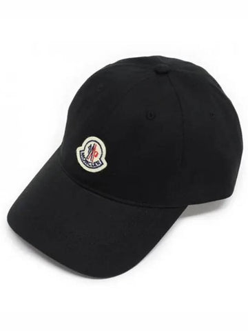 24SS Logo Patch Ball Cap 3B00054 V0090 999 1018526 - MONCLER - BALAAN 1