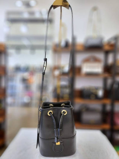 Daol Merchant Store Ferragamo City Bucket Bag Black Condition A - SALVATORE FERRAGAMO - BALAAN 1