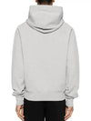 Alexandre Mattiussi Logo Print Hoodie Grey - AMI - BALAAN 4