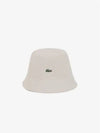 Basic Bucket Hat Light Beige - LACOSTE - BALAAN 2