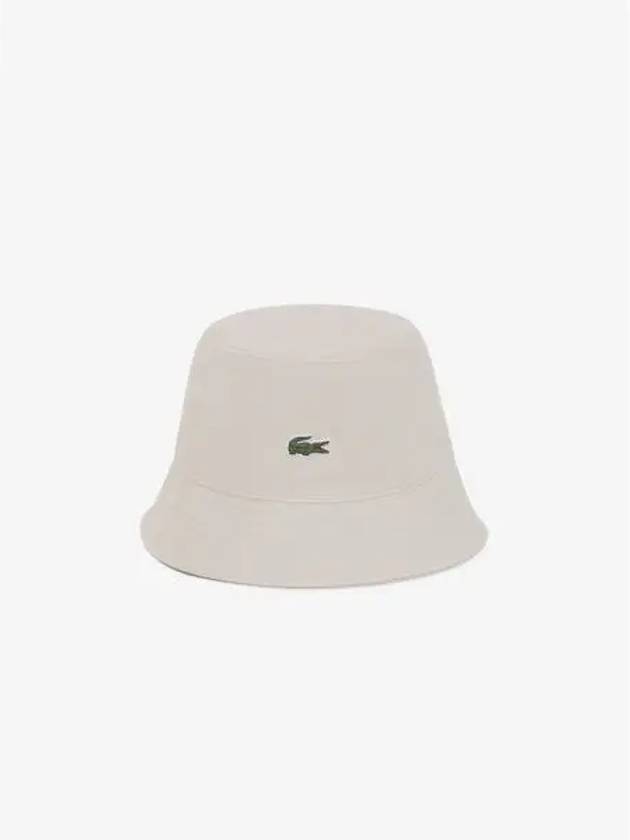 Basic Bucket Hat Light Beige - LACOSTE - BALAAN 2