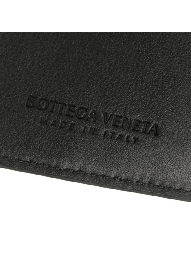 Intrecciato Cassette Half Wallet Black - BOTTEGA VENETA - BALAAN 6