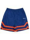 36 Bucket Hockey Shorts BLUE MAN - MALBON GOLF - BALAAN 1