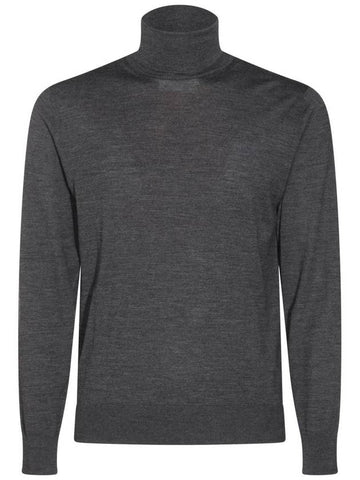 Cruciani Grey Wool Knitwear - CRUCIANI - BALAAN 1