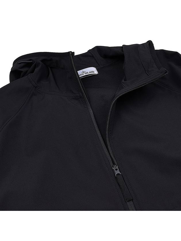 Soft Shell Technology Wappen Patch Track Jacket Black - STONE ISLAND - BALAAN 10