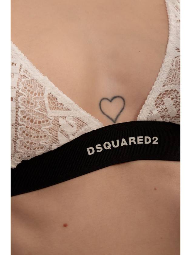 Dsquared2 Lace Bra, Women's, White - DSQUARED2 - BALAAN 4