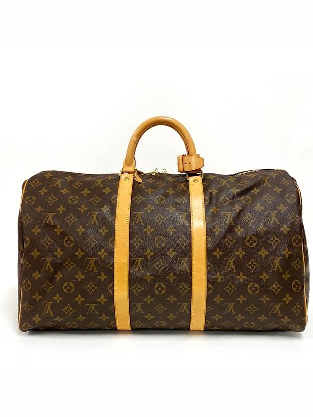 Monogram Keepall 50 Boston Golf Travel Bag - LOUIS VUITTON - BALAAN 4