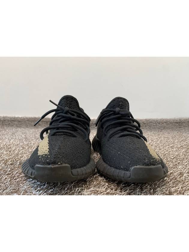 Yeezy Boost 350V2 Black Green 260 - ADIDAS - BALAAN 4