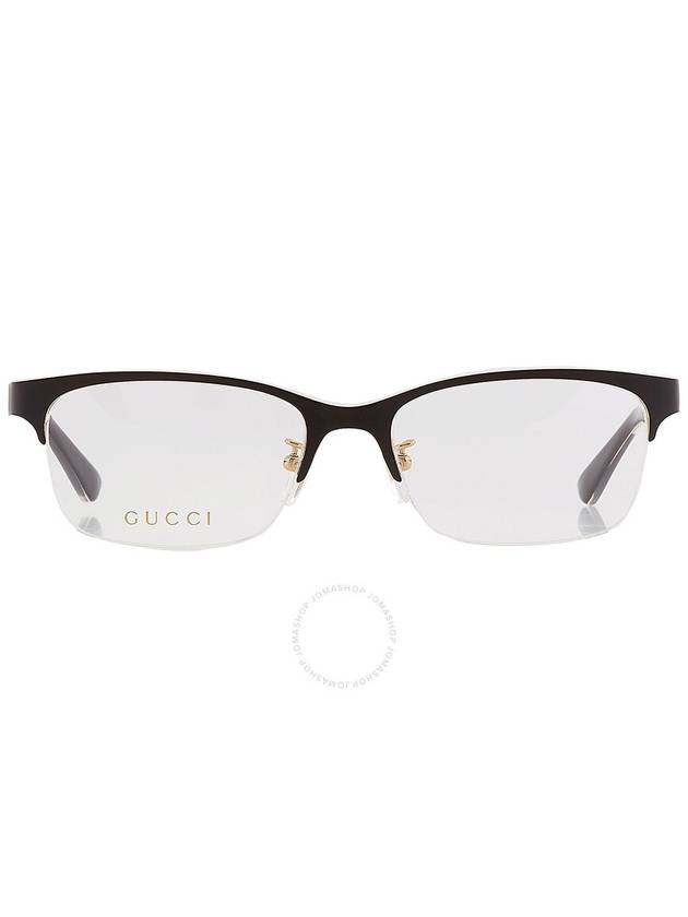 Gucci Demo Rectangular Titanium Men's Eyeglasses GG0387OJ 001 55 - GUCCI - BALAAN 1