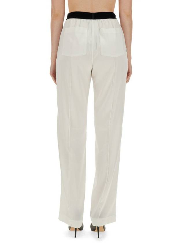 Straight Pants PAW397 FAX881 AW013 ECRU - TOM FORD - BALAAN 5