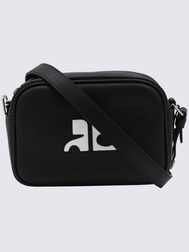 Leather Top Handle Cross Bag Black - COURREGES - BALAAN 2