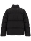 Garment Dyed Crinkle Reps Down Padding Black - STONE ISLAND - BALAAN 3