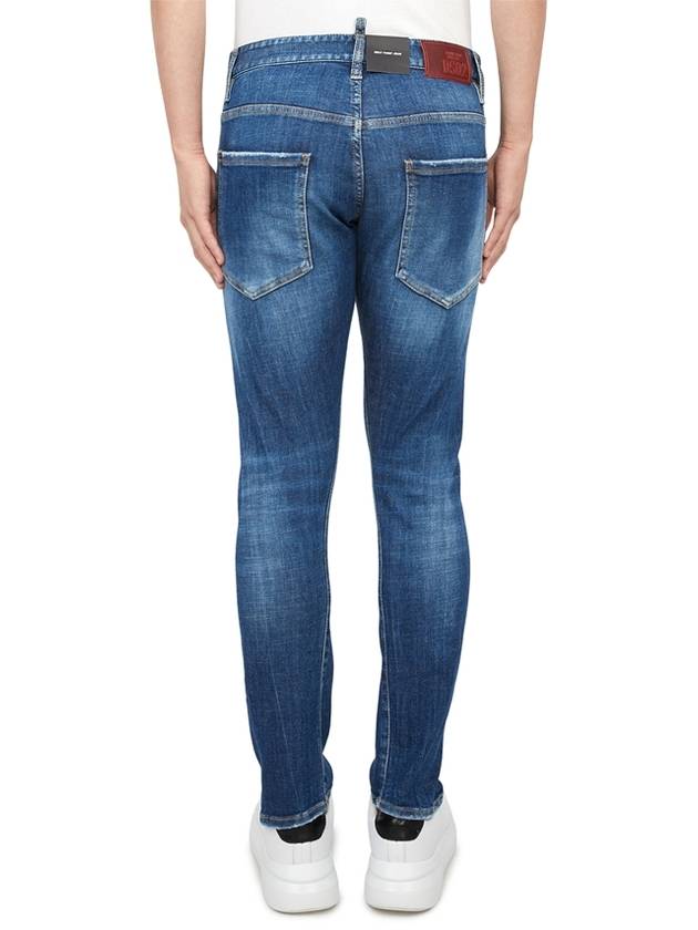 Sexy Twist Skinny Jeans Blue - DSQUARED2 - BALAAN 4