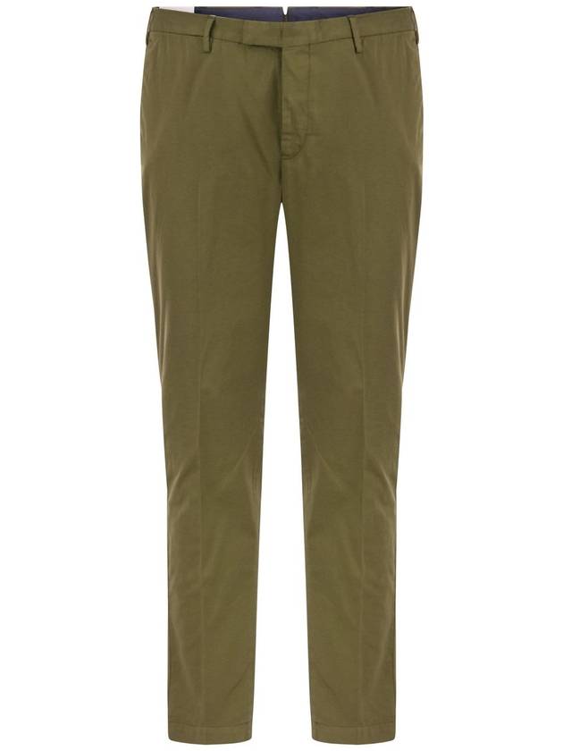 Skinny trousers in cotton and silk - PT TORINO - BALAAN 1