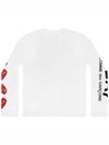 Men's Long Sleeve TShirt Long Sleeve TShirt Big Heart Play Logo - COMME DES GARCONS - BALAAN 3