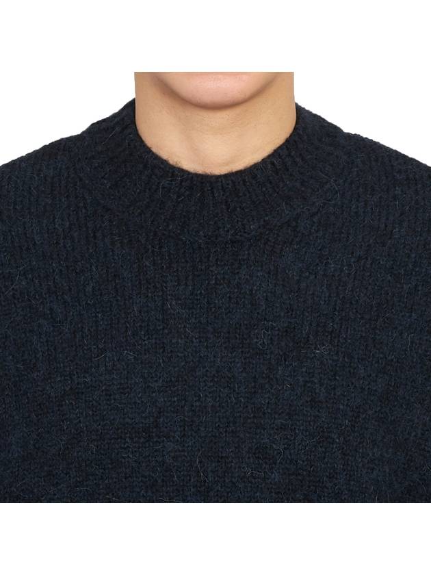 La Maille Pavane Knit Top Dark Navy - JACQUEMUS - BALAAN 7