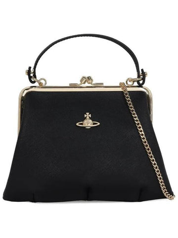 Granny Frame Tote Bag Black - VIVIENNE WESTWOOD - BALAAN 1