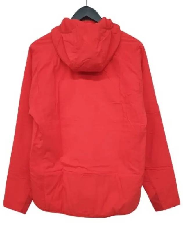 Nano Air Logo Patch Zipper Hooded Jacket Red - PATAGONIA - BALAAN 5