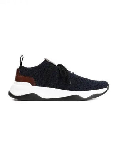 BRL UTI Shadow Knit Leather Sneakers 270502 - BERLUTI - BALAAN 1